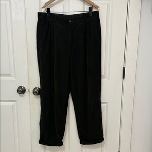 Claiborne Men's Corduroy Pants Size36/30 black